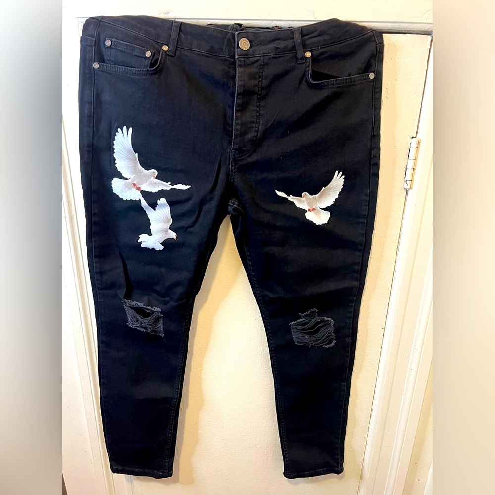 New BoohooMan skinny jeans size 40
